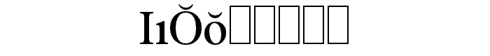 WP MultinationalB Roman font